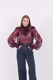 CHEMISETTE VIVI RUBY NOIR