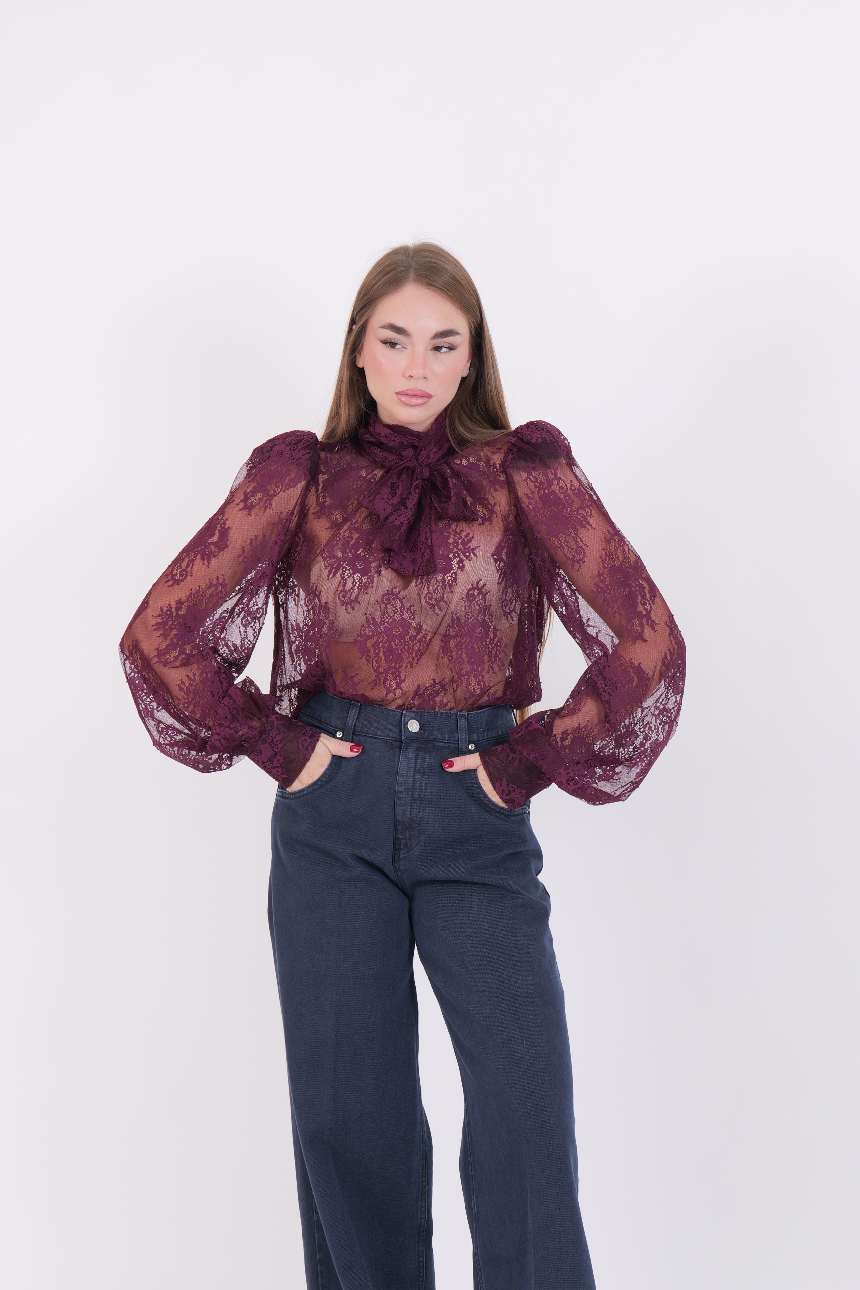 CHEMISETTE VIVI RUBY NOIR