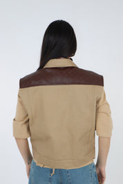 GILET INSERTO CAMEL