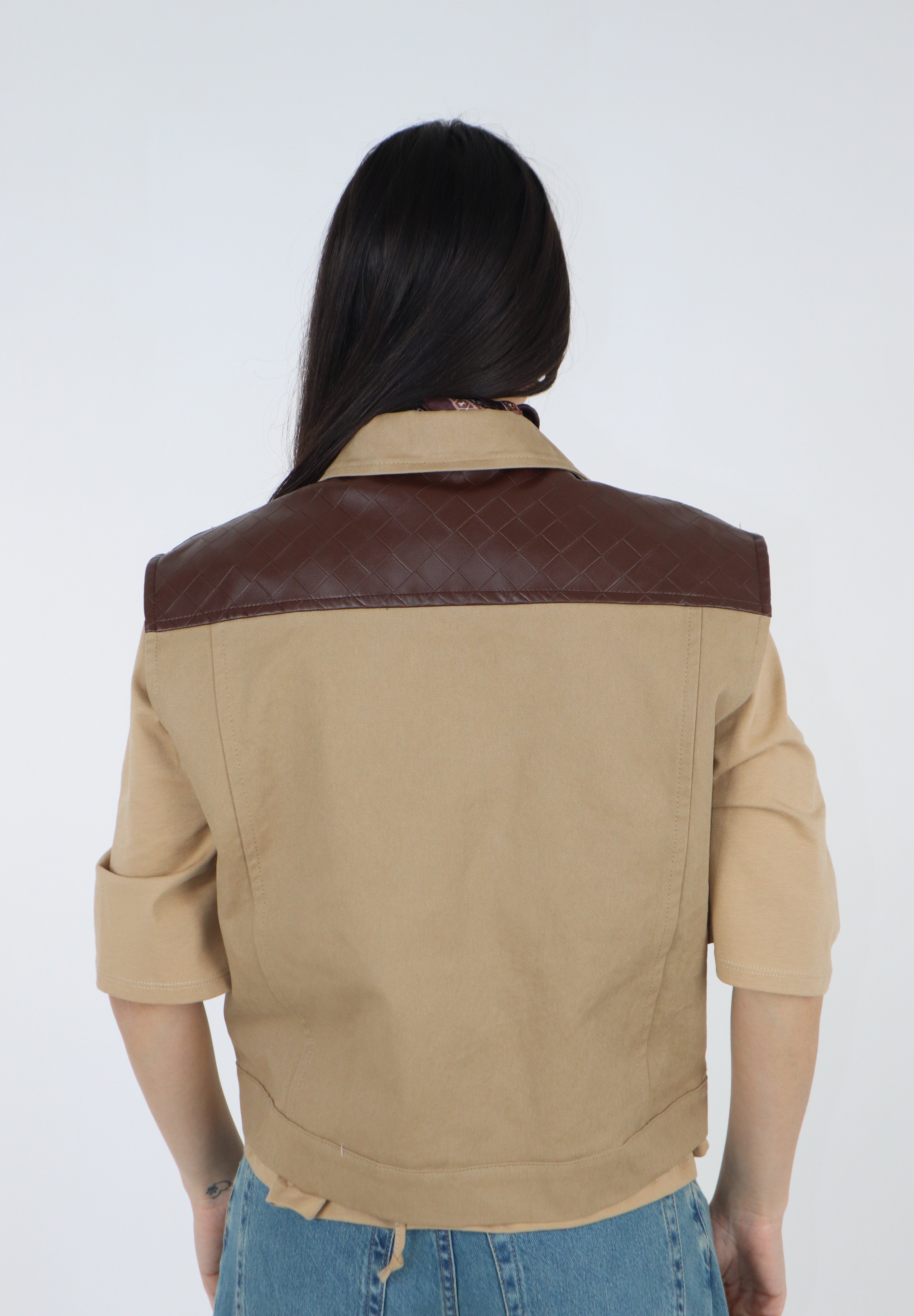 GILET INSERTO CAMEL