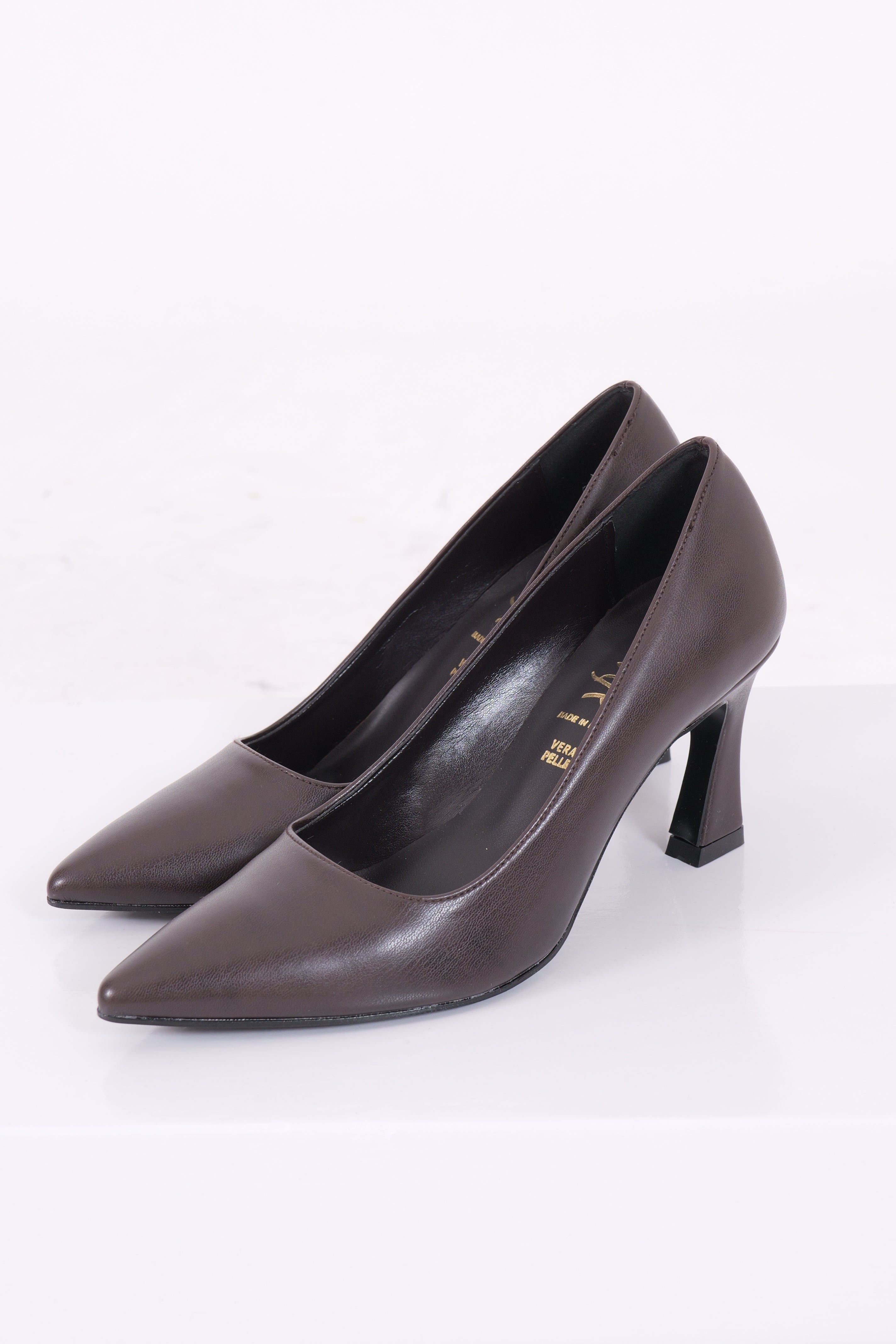 DÉCOLLETÉ MORO IN PELLE