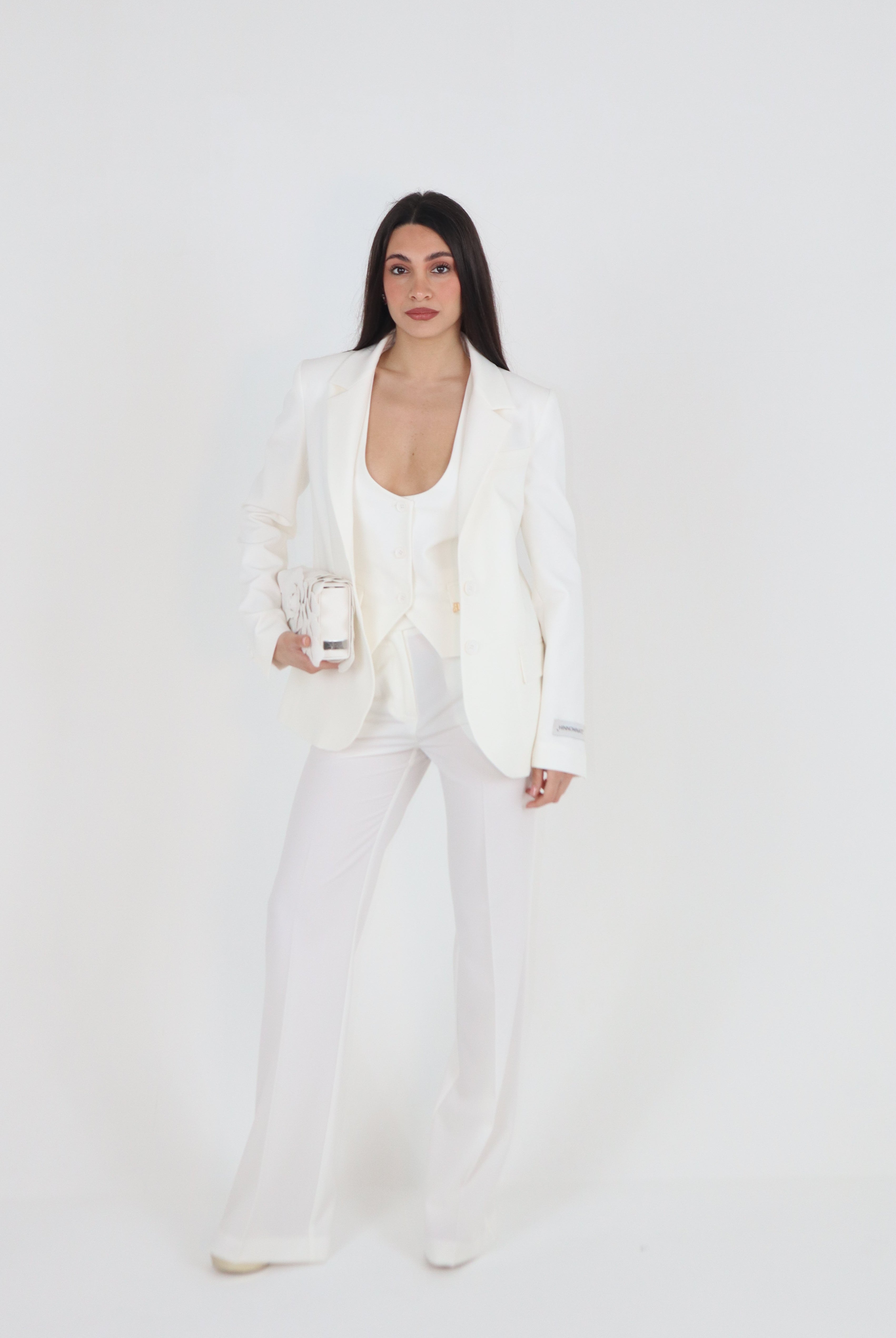 PANTALONE KEY BIANCO