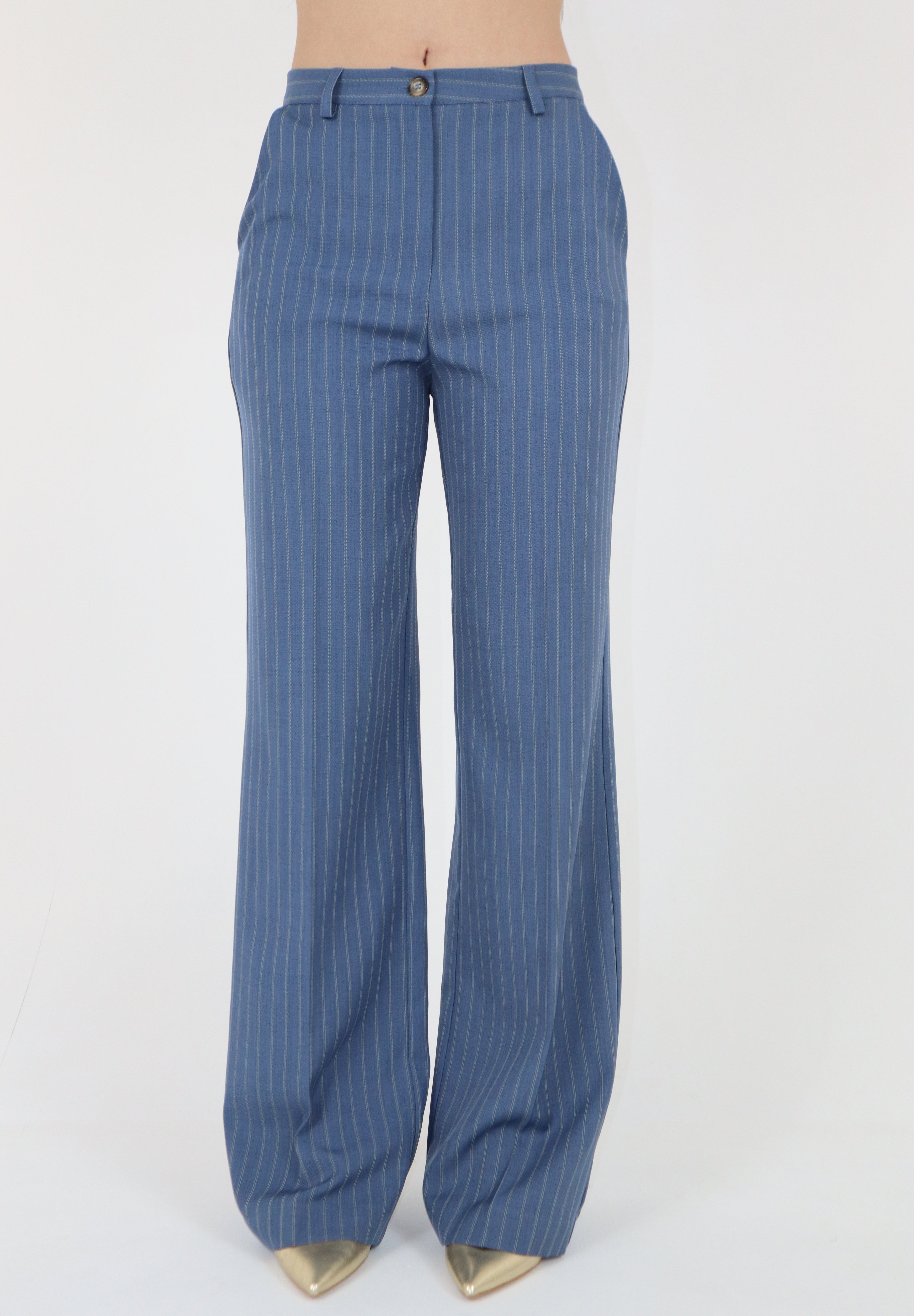 PANTALONE DENIM BLU