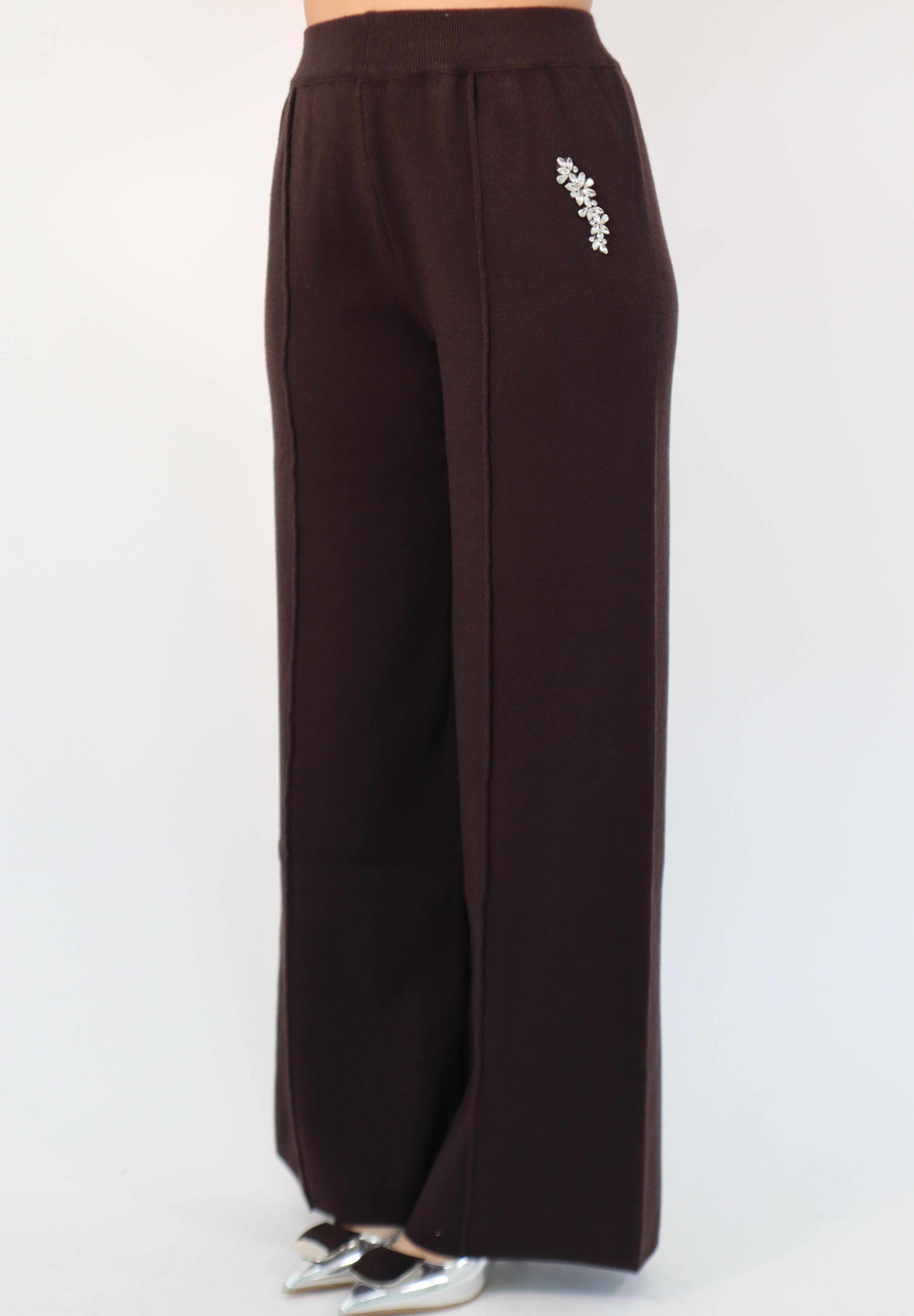 PANTALONE IN MAGLIA SWAROWSKI