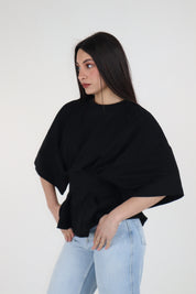T-SHIRT BLACK TENSIONE