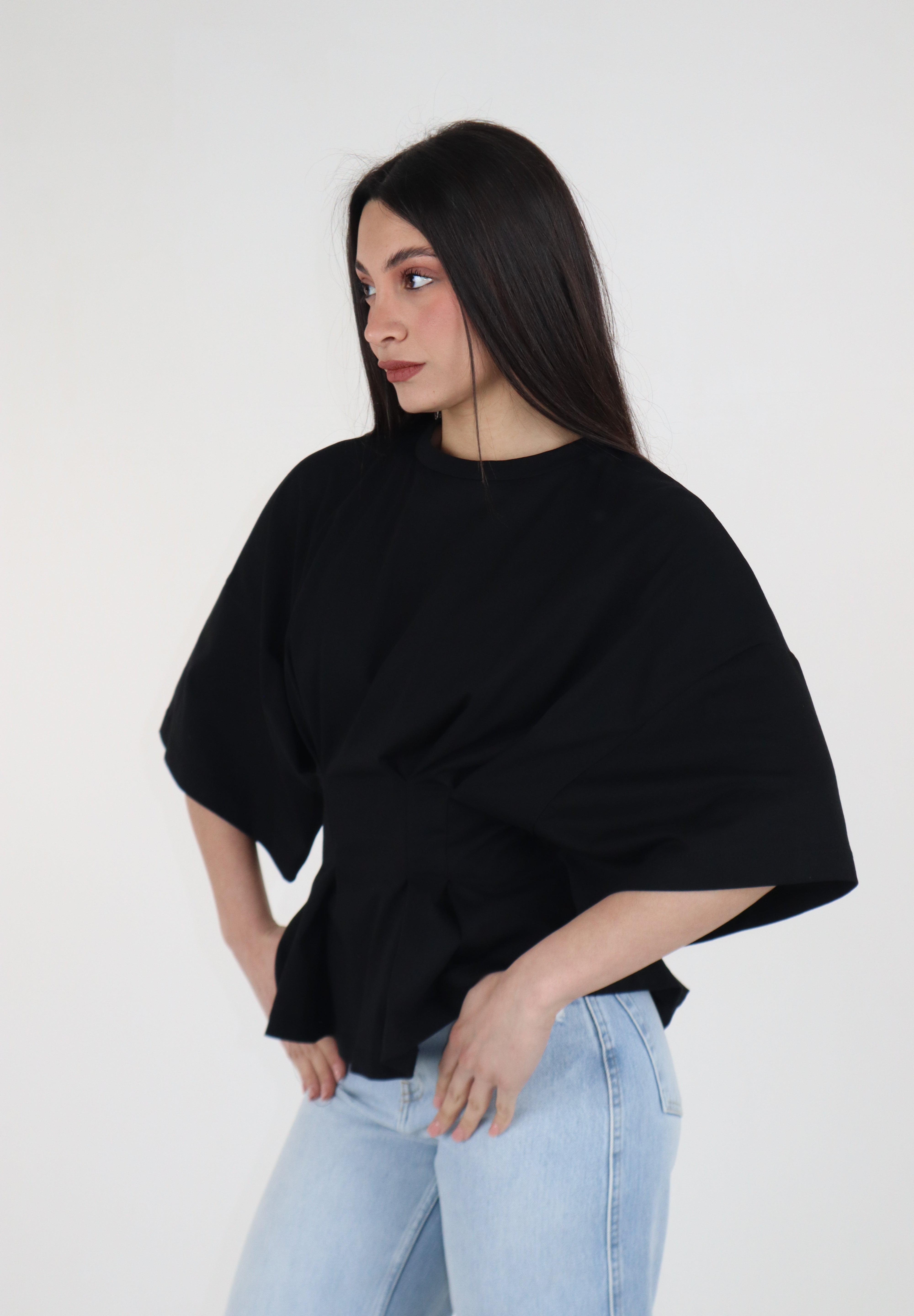 T-SHIRT BLACK TENSIONE