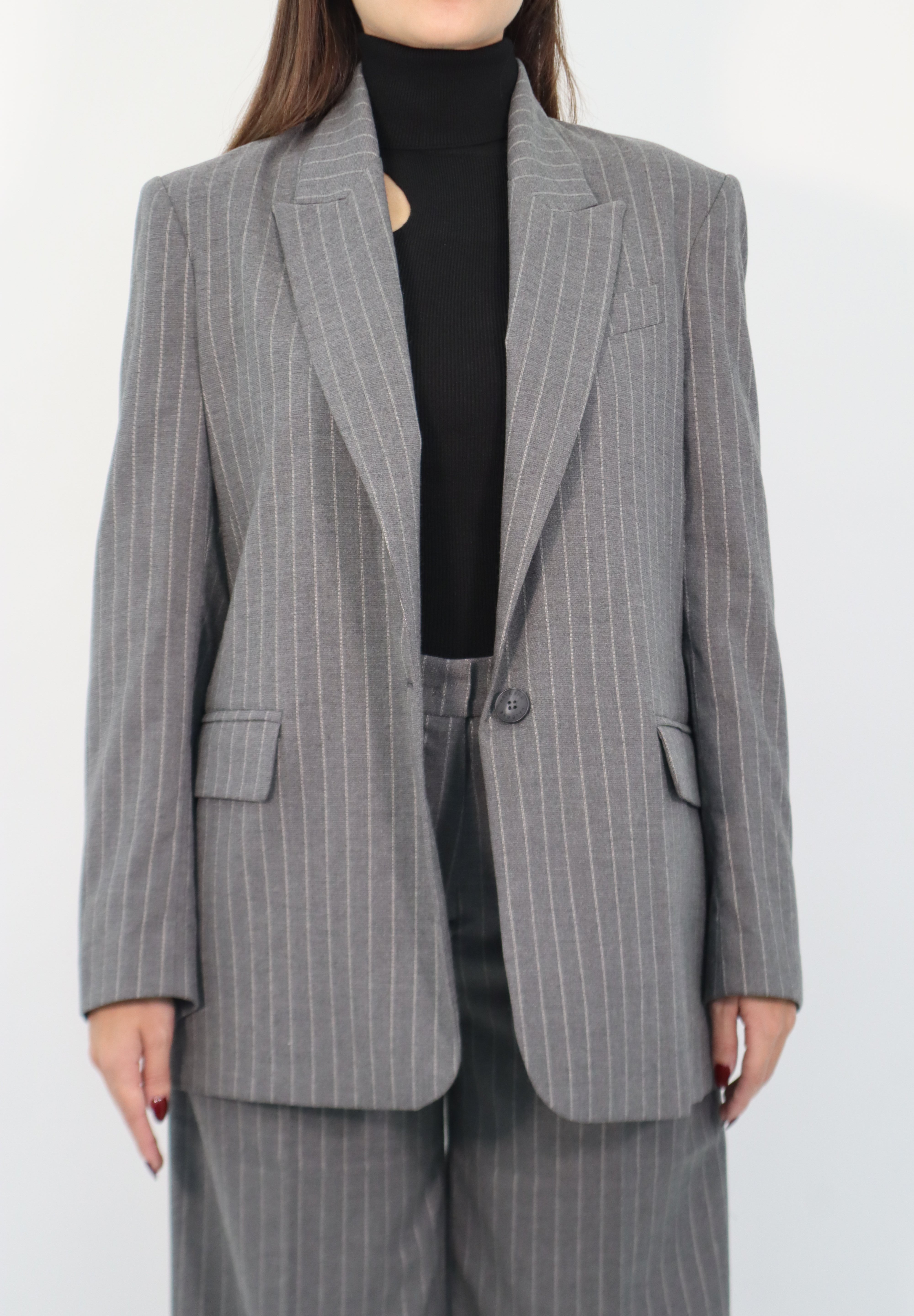 BLAZER GREY GESSATO