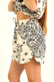 SHORT JACQUARD