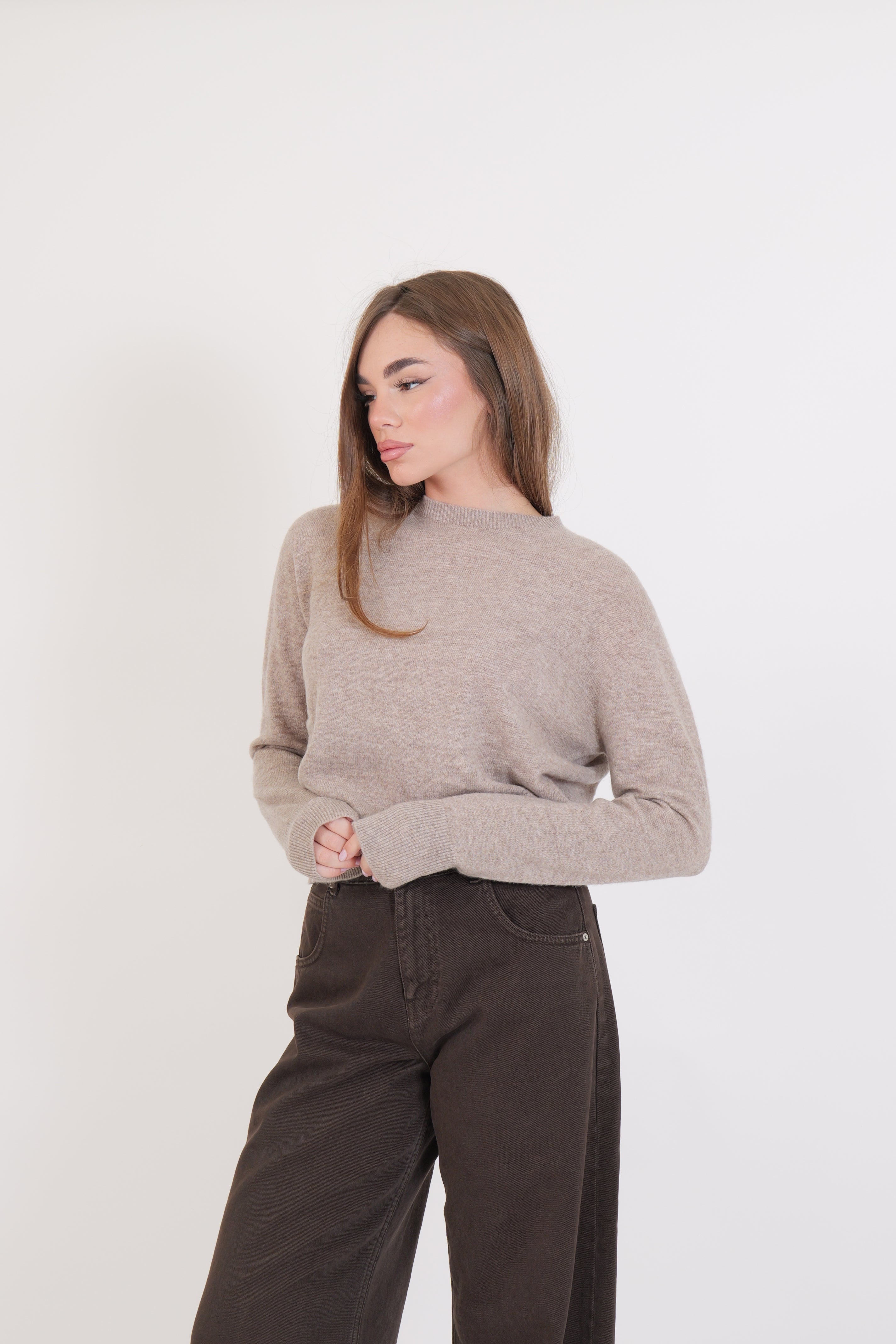 MAGLIA BEIGE CLASSIC