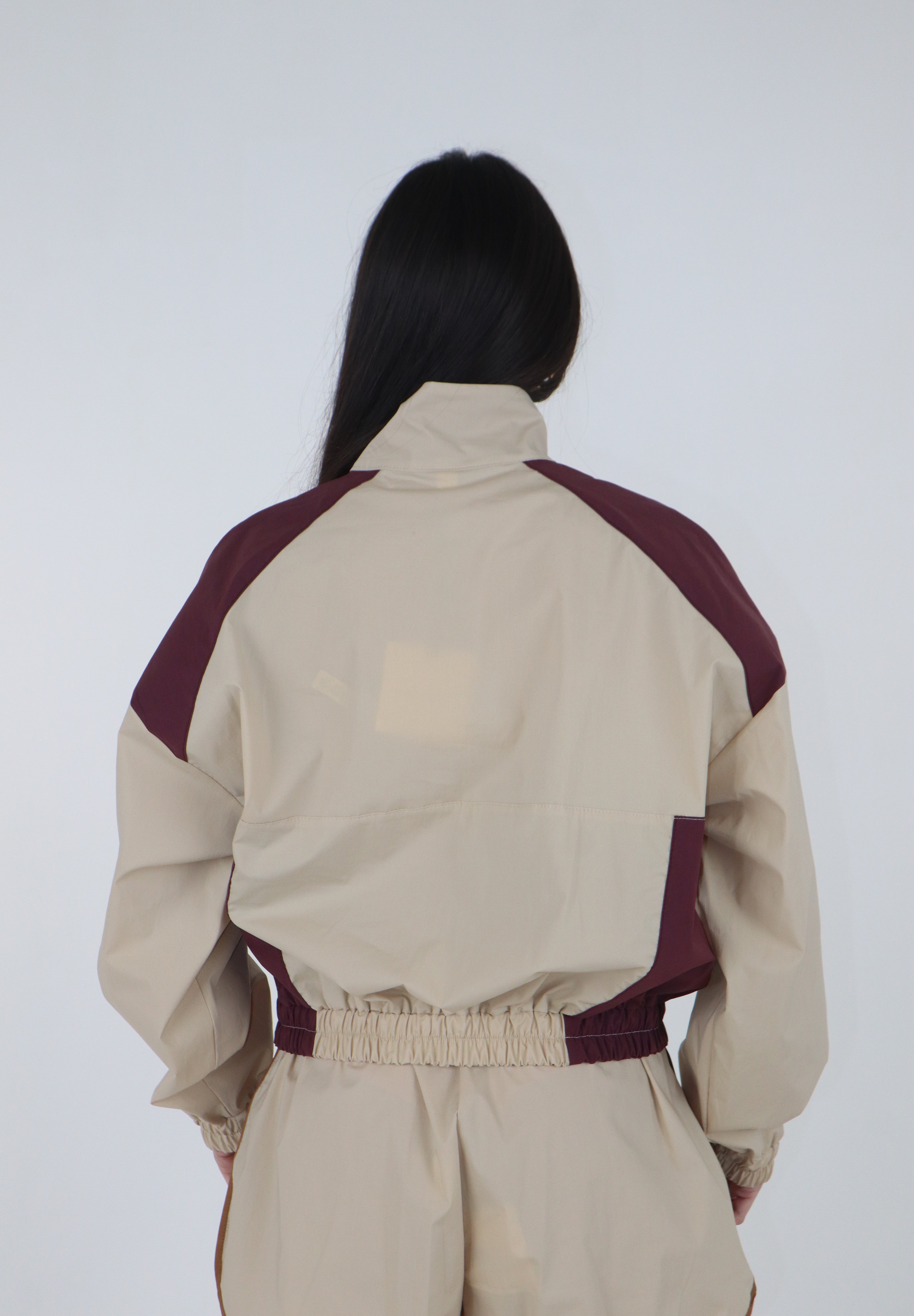 GIUBBOTTO NYLON TABACCO