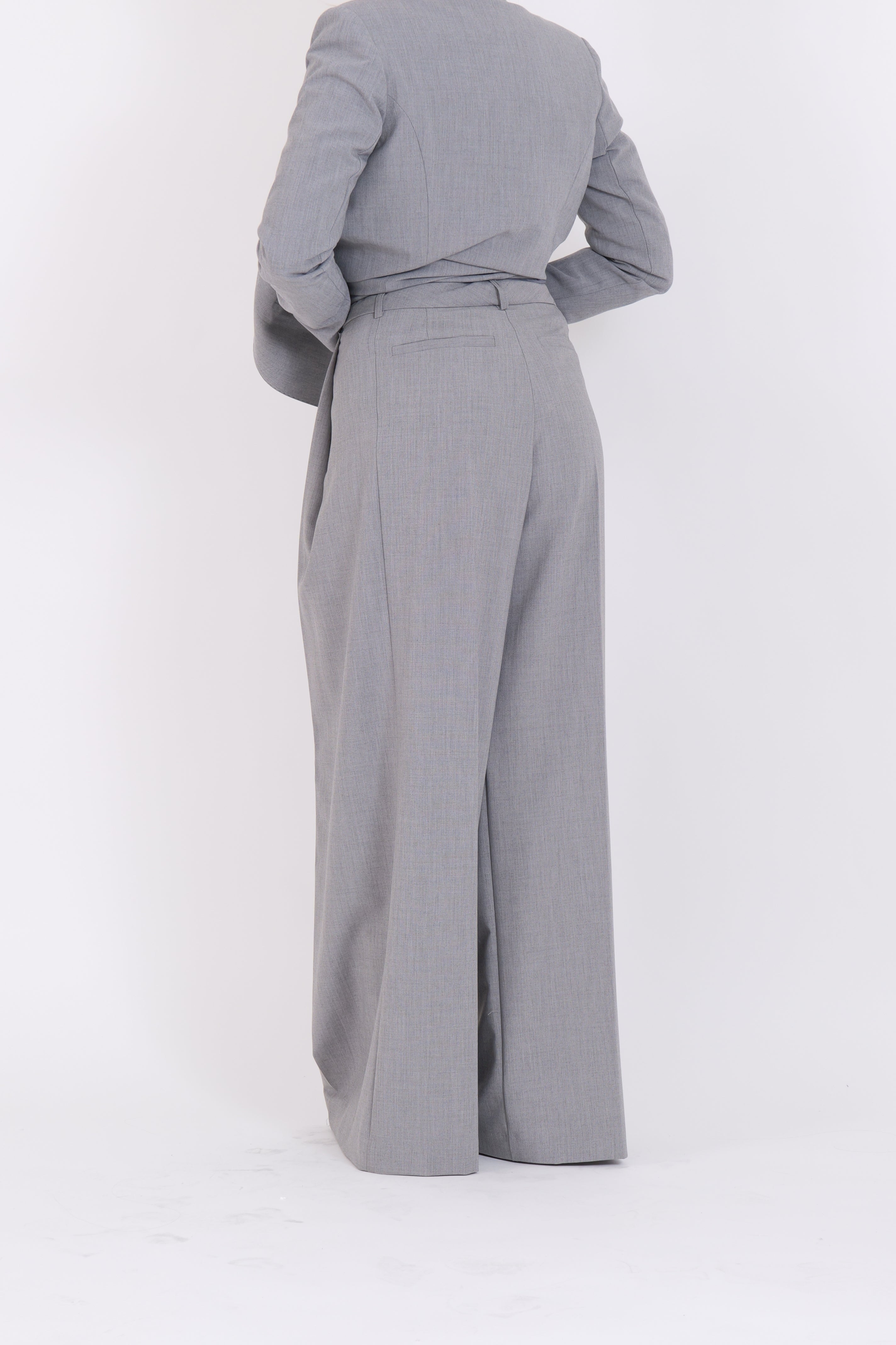 PANTALONE GRIGIO MELANGE