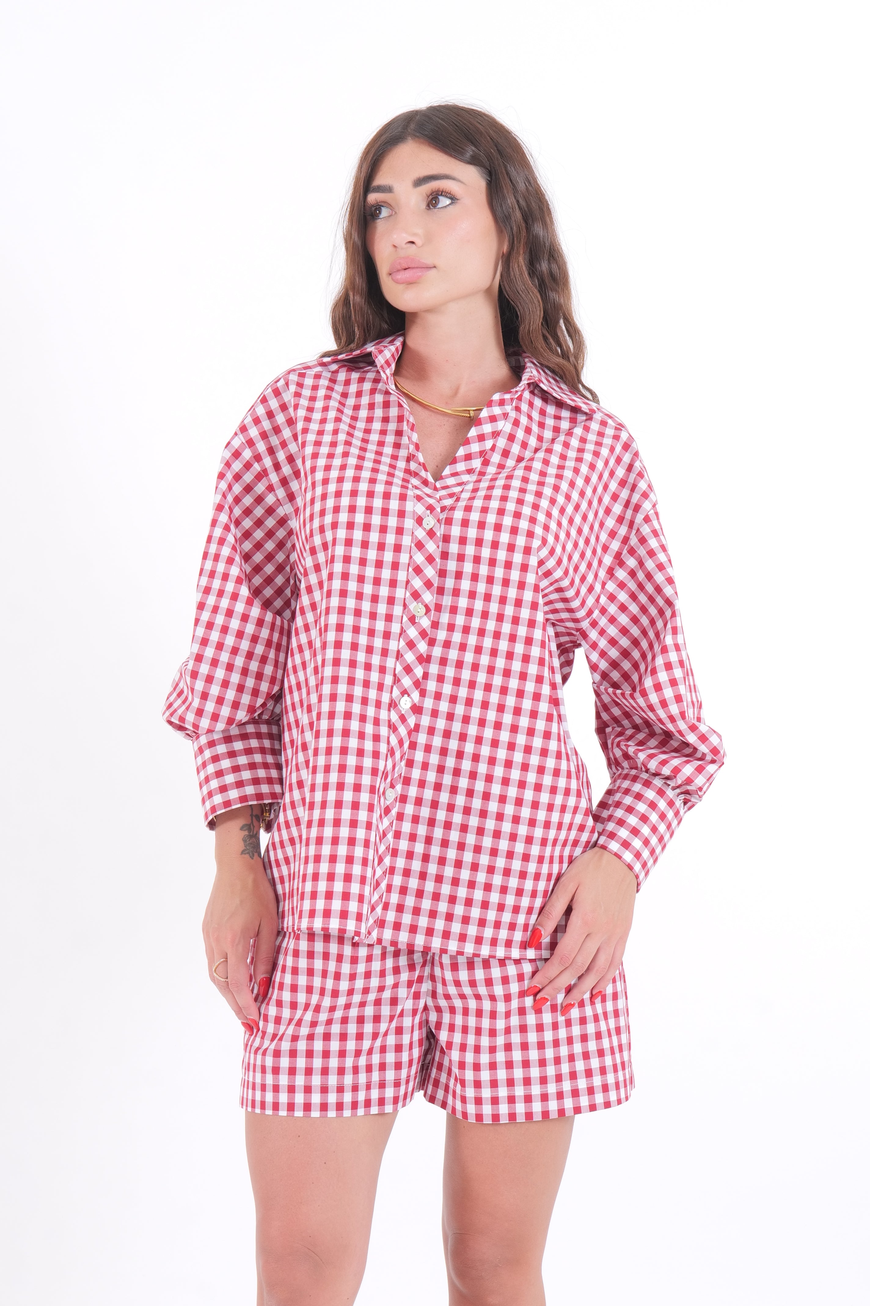 CAMICIA OLISE ROSSA