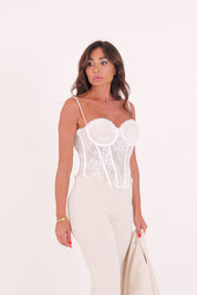 BUSTIER VIVI MILK