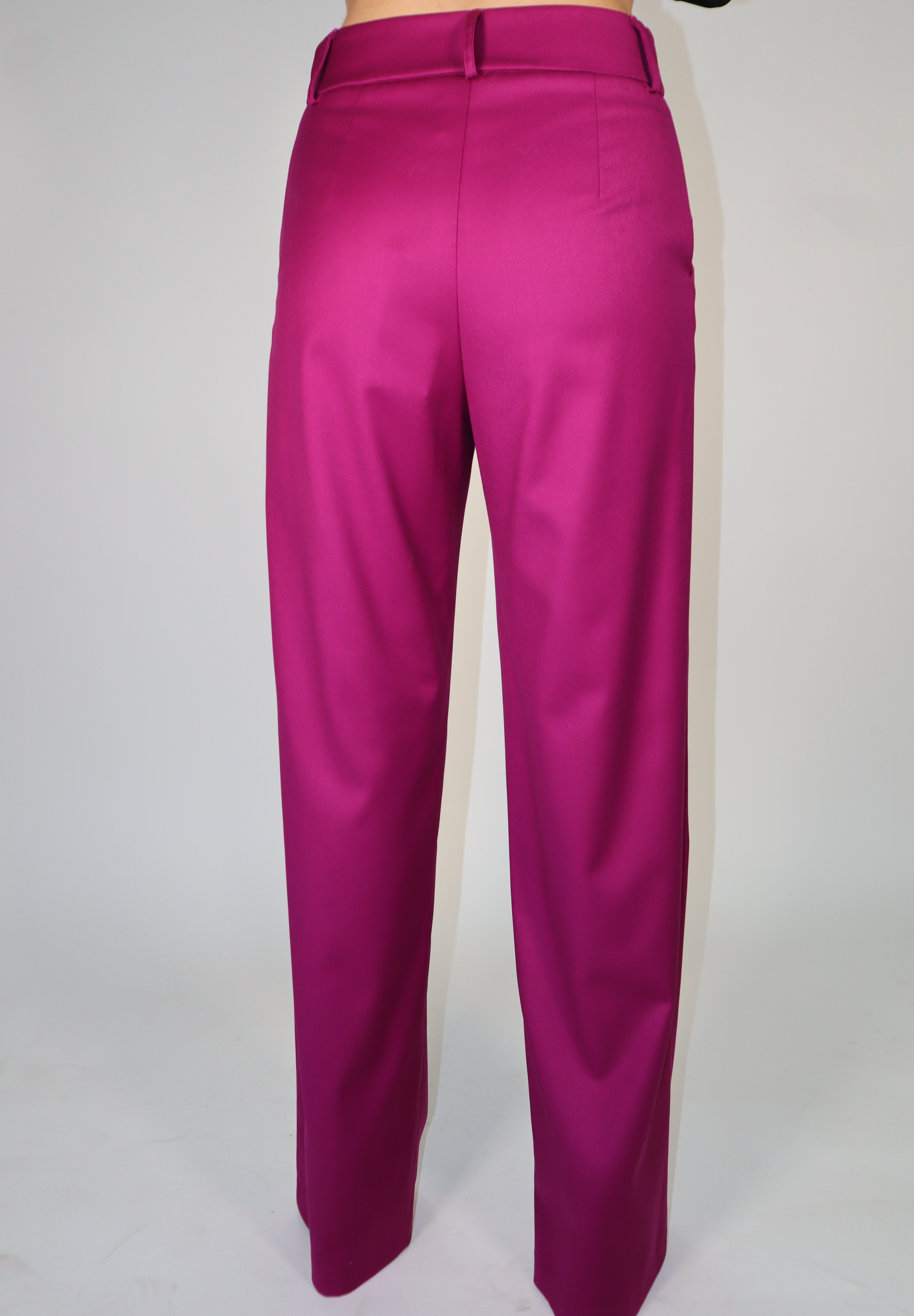 PANTALONE VITA ALTA FUXIA