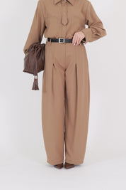 PANTALONE COW CAMMELLO