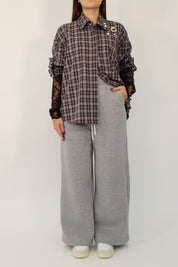 PANTALONE IN FELPA GRAY