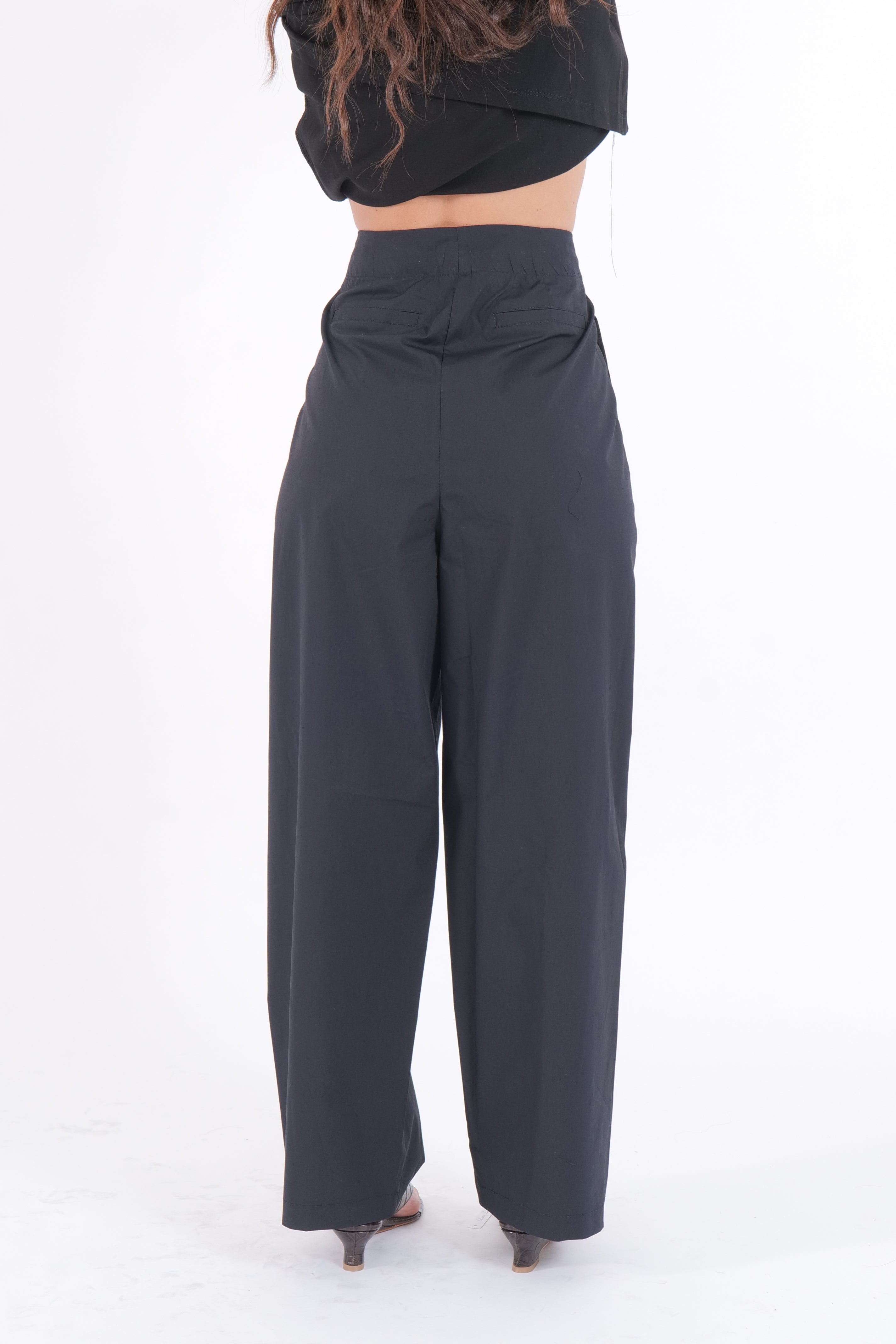PANTALONE COTTON NERO