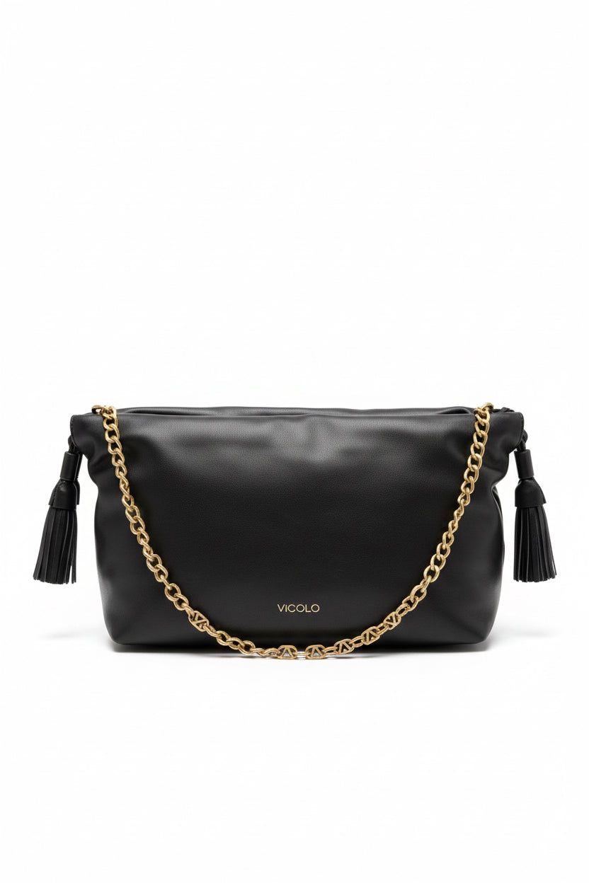 TASSEL SMALL BAG BLACK