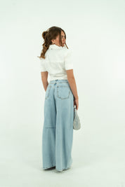 GIACCA CROP GEORGINA BIANCA