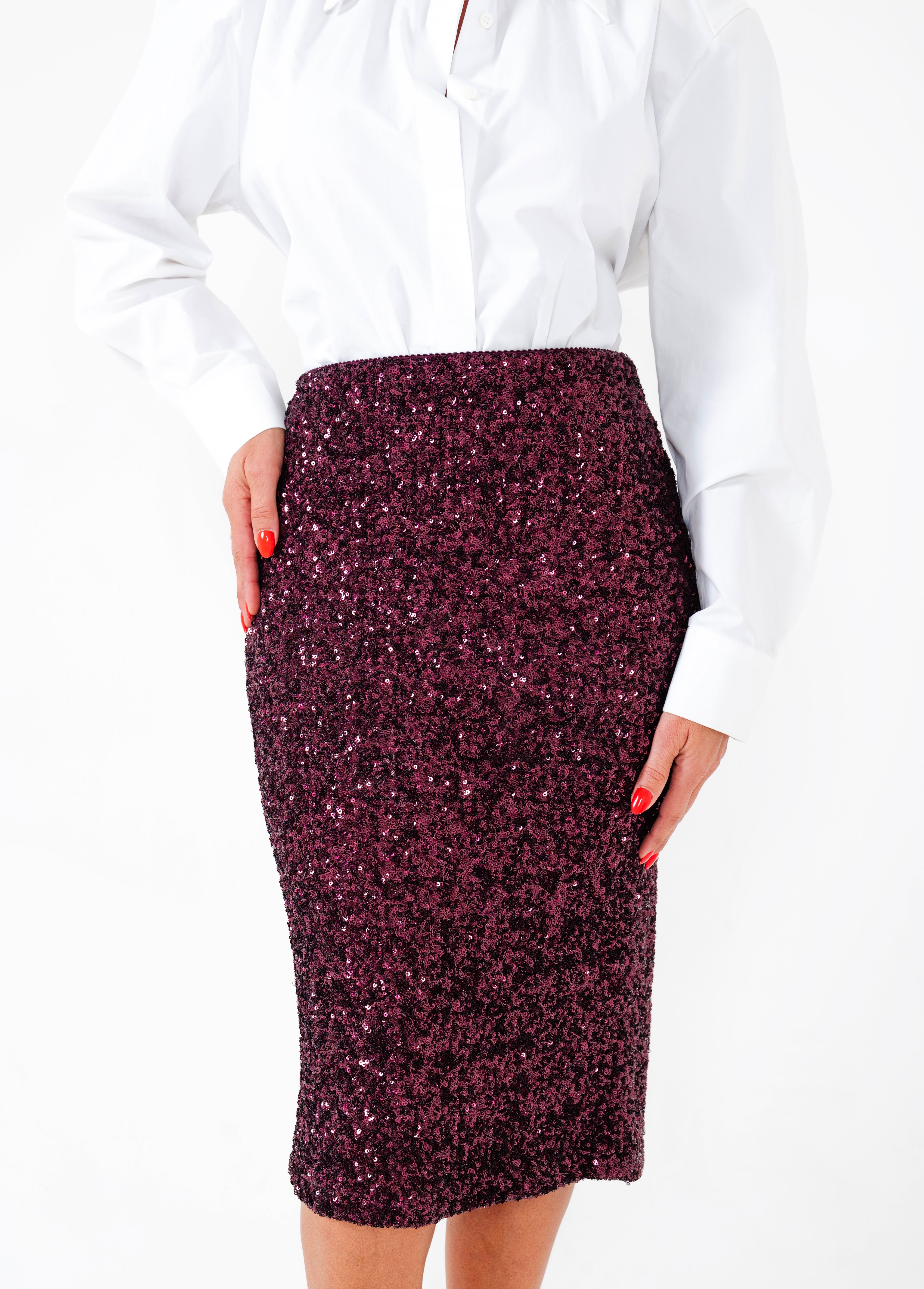 MIDI SKIRT LUX