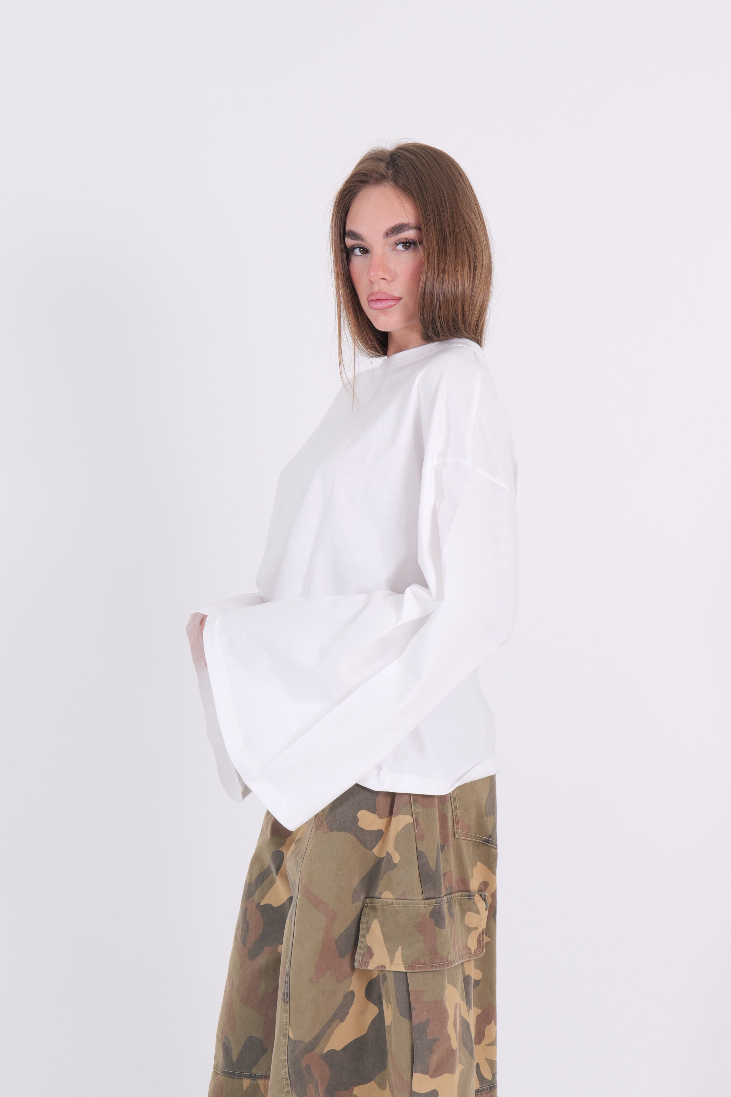 T-SHIRT DIXIE BIANCO