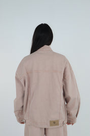 GIACCA DENIM ROSA
