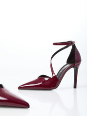 DÉCOLLETÉ VERNICE BORDEAUX