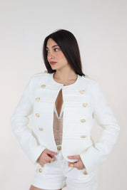GIACCA NAPOLEONE PANNA