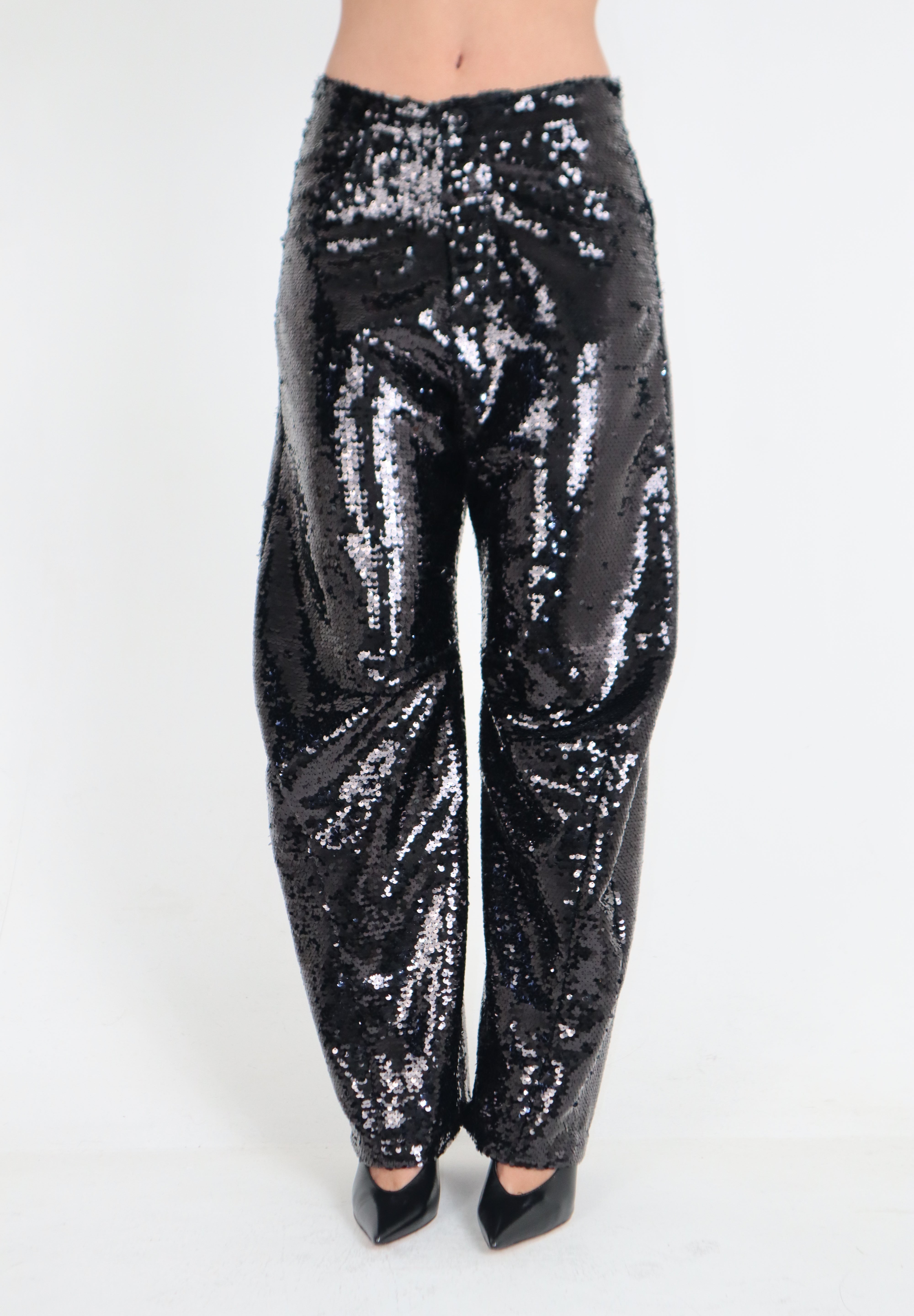 PANTALONE BALLON IN PAILLETTES