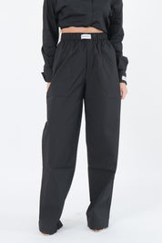 PANTALONE COTTON NERO