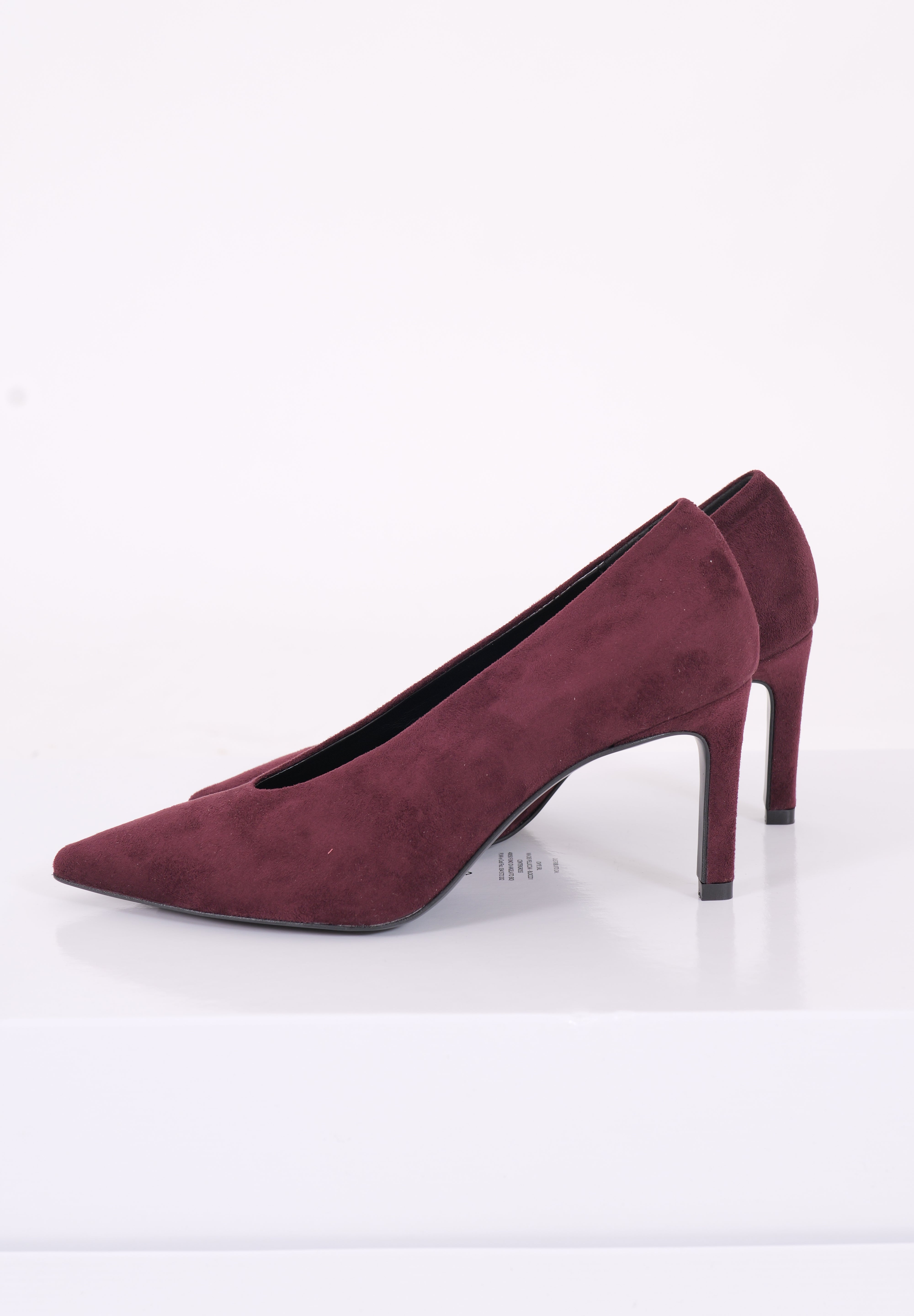 DÉCOLLETÉ CAMOSCIO BORDEAUX