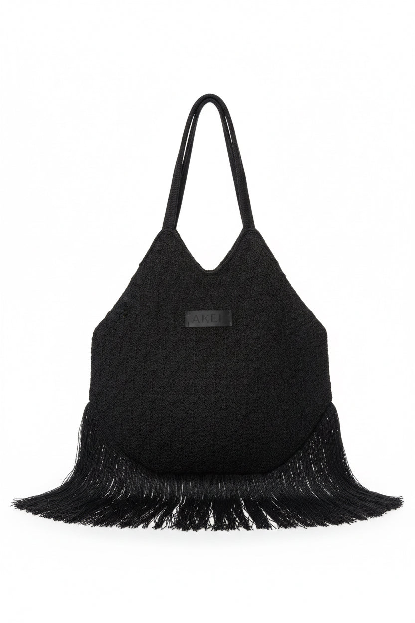BORSA PUNTO VENTAGLIO NERA