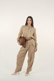 PANTALONI LEXIE SABBIA
