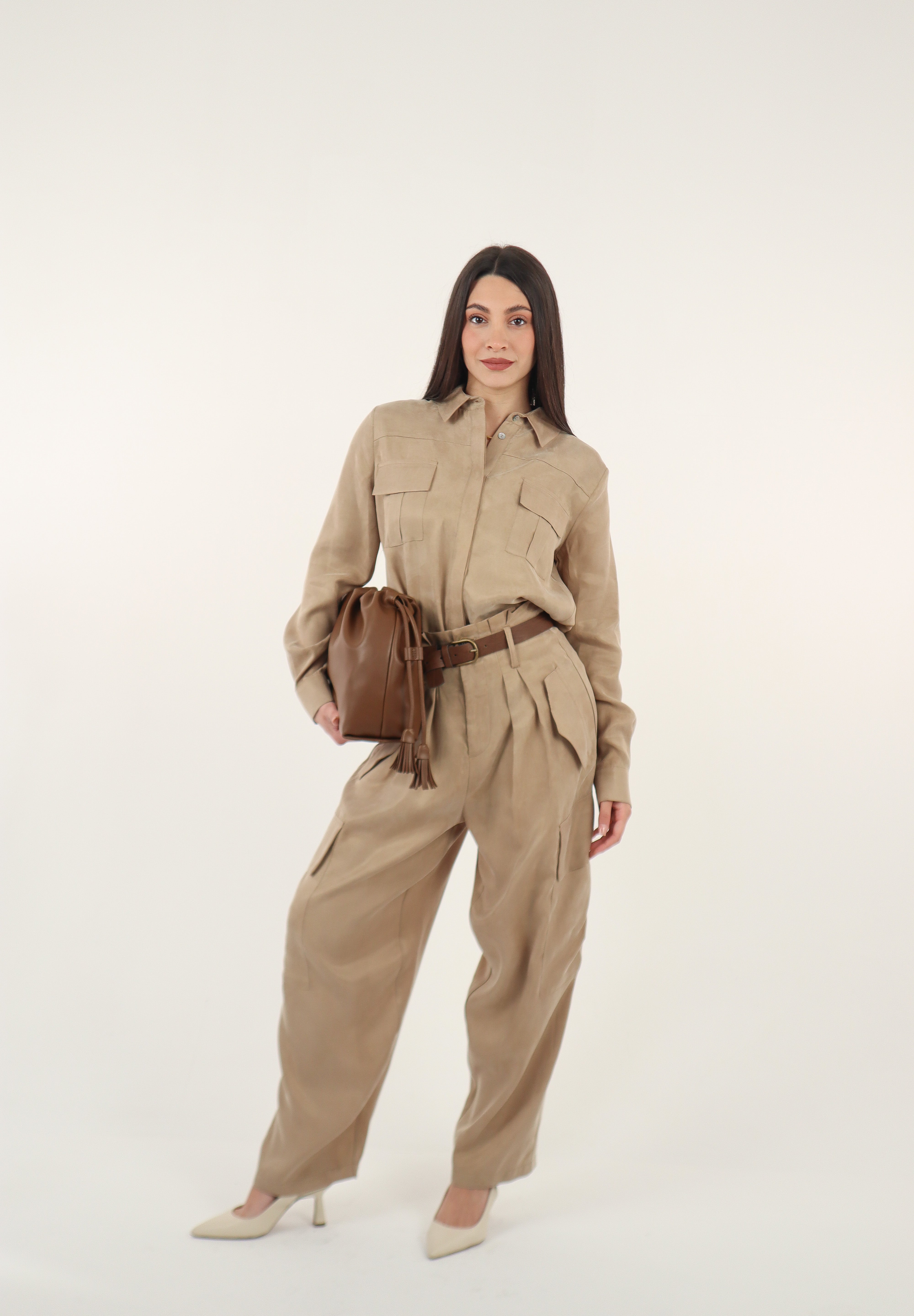 PANTALONI LEXIE SABBIA