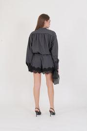 MINI JUMPSUITE PIZZO ANTRACITE