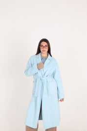 CAPPOTTO SOFT PASTEL AZZURRO