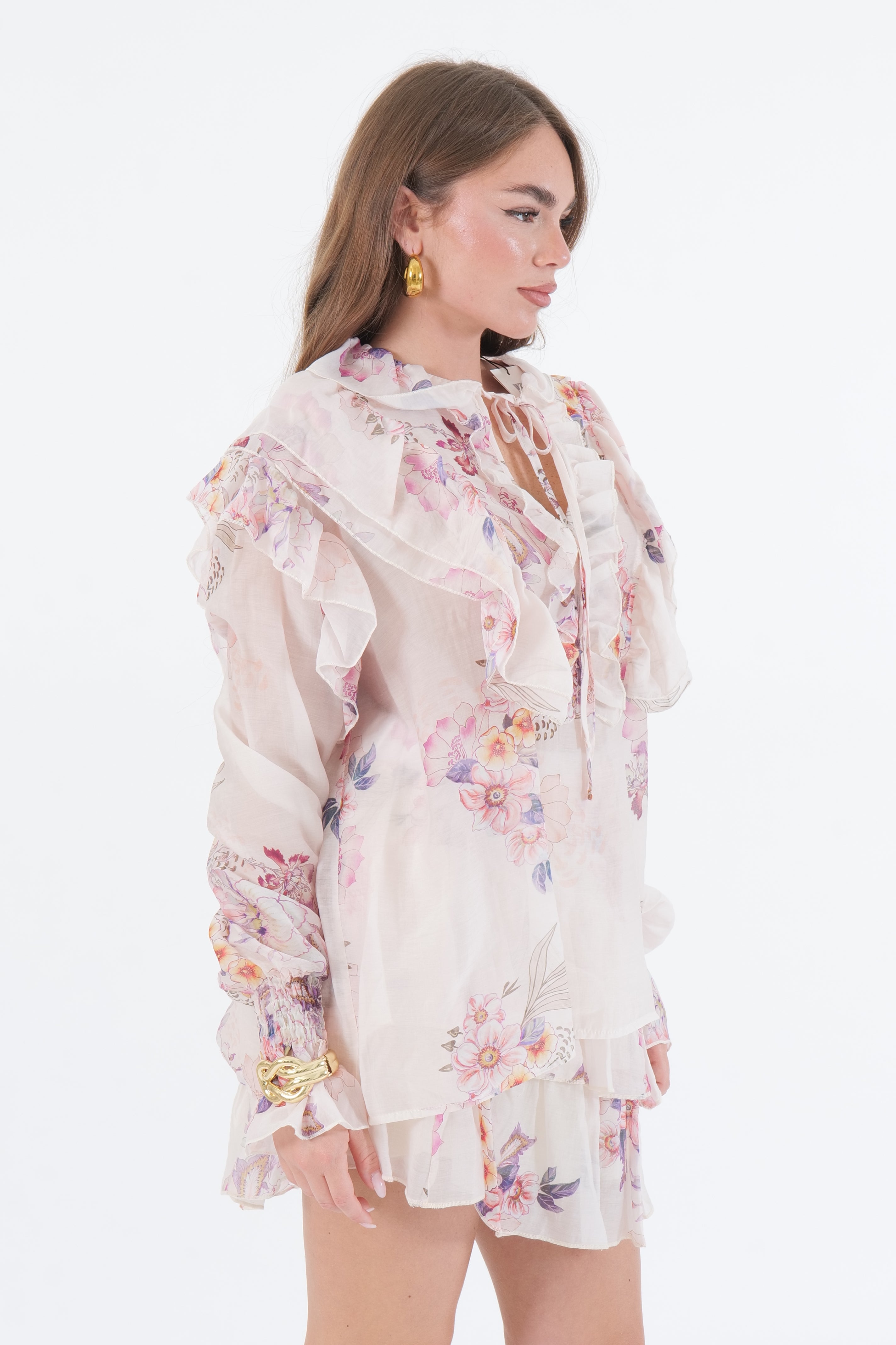 CAMICIA FANTASY PANNA