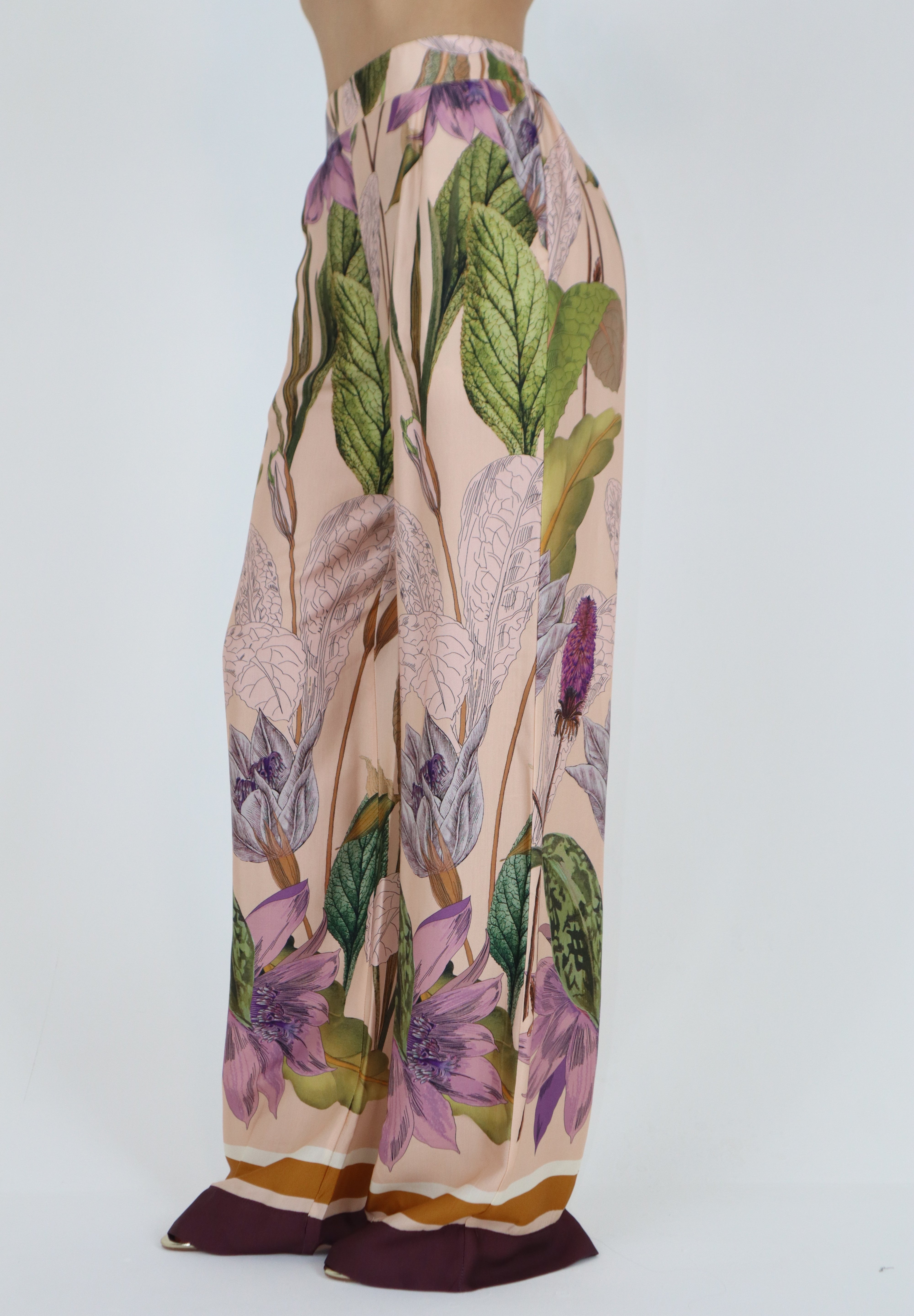 PANTALONE FLOREALE