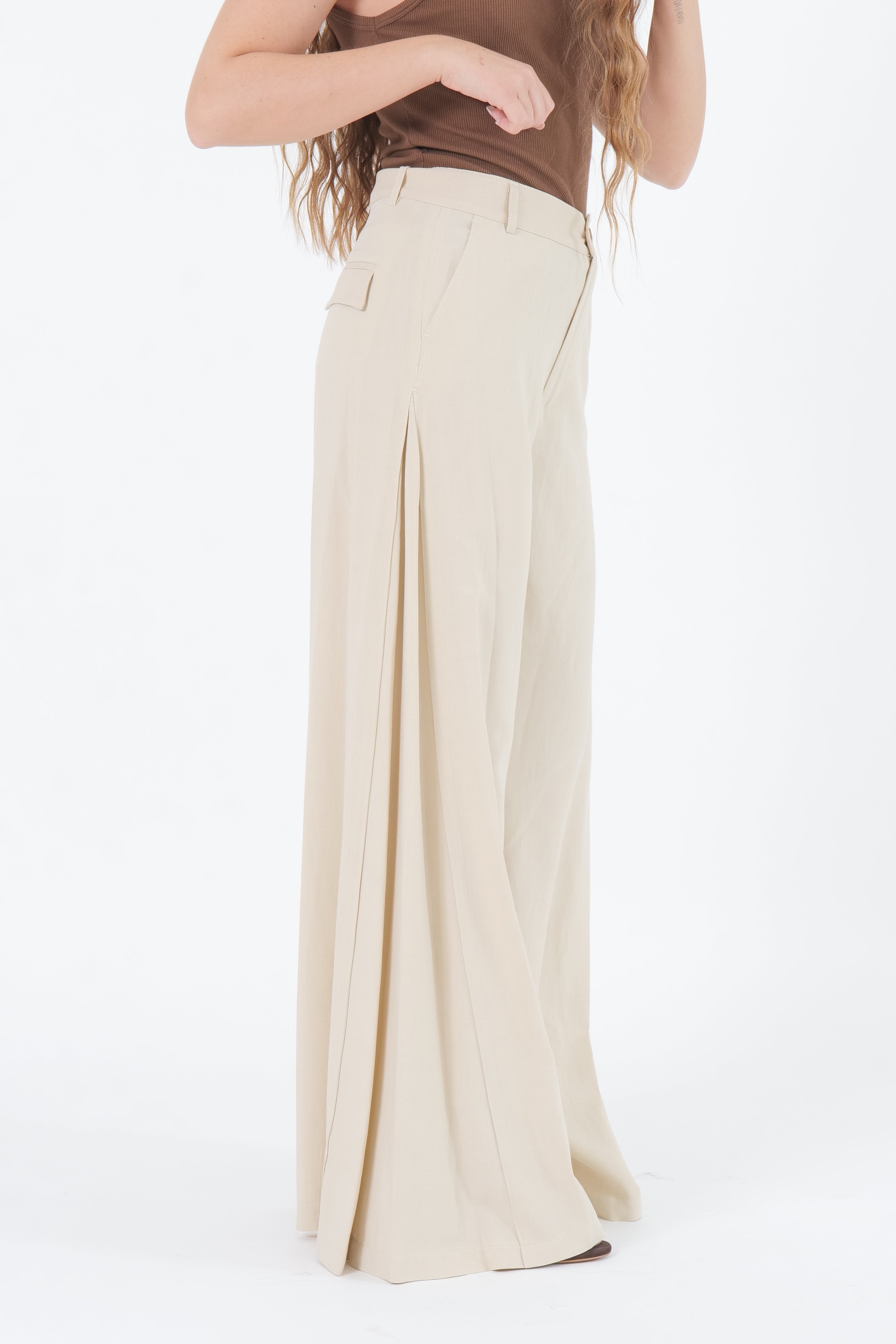 PANTALONE AMALFI BEIGE
