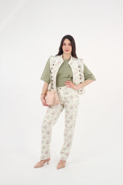 JEANS MARGOT FLOREAL
