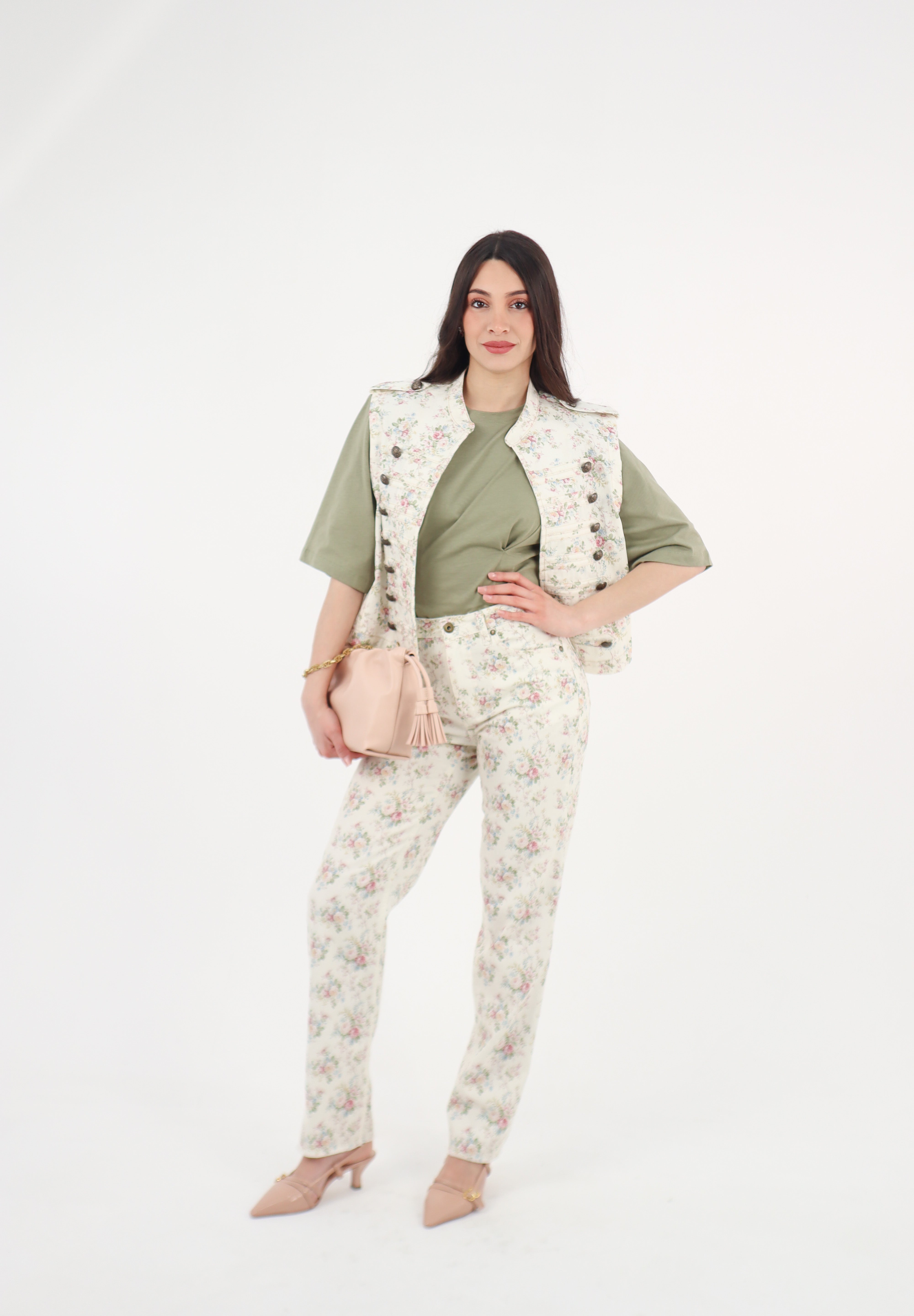JEANS MARGOT FLOREAL