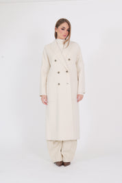 CAPPOTTO 6 BOTTONI BURRO