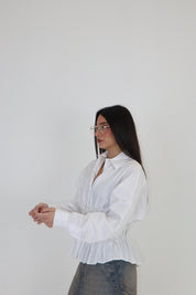 CAMICIA POPELINE BIANCA