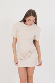 MINI DRESS TYLO ALMOND