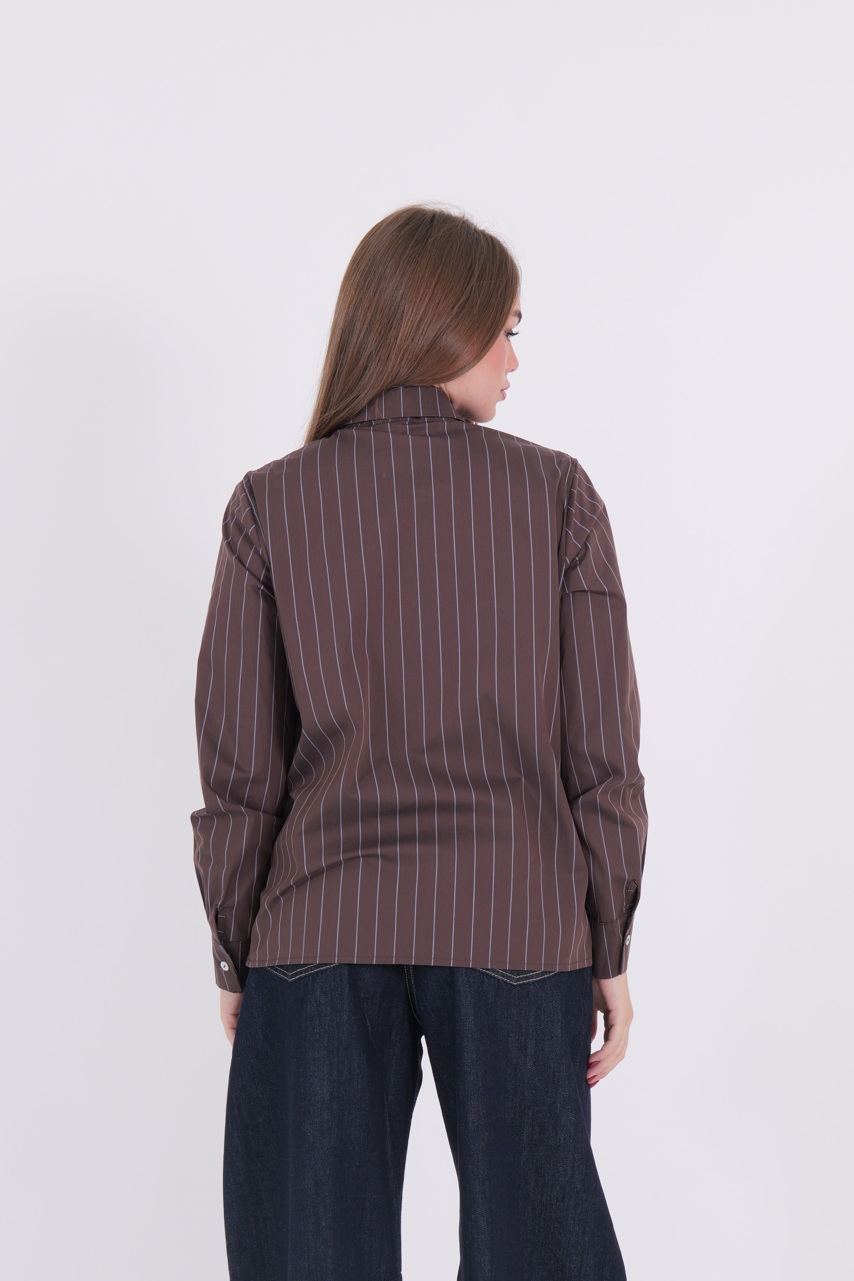 CAMICIA CON CRAVATTA MORO