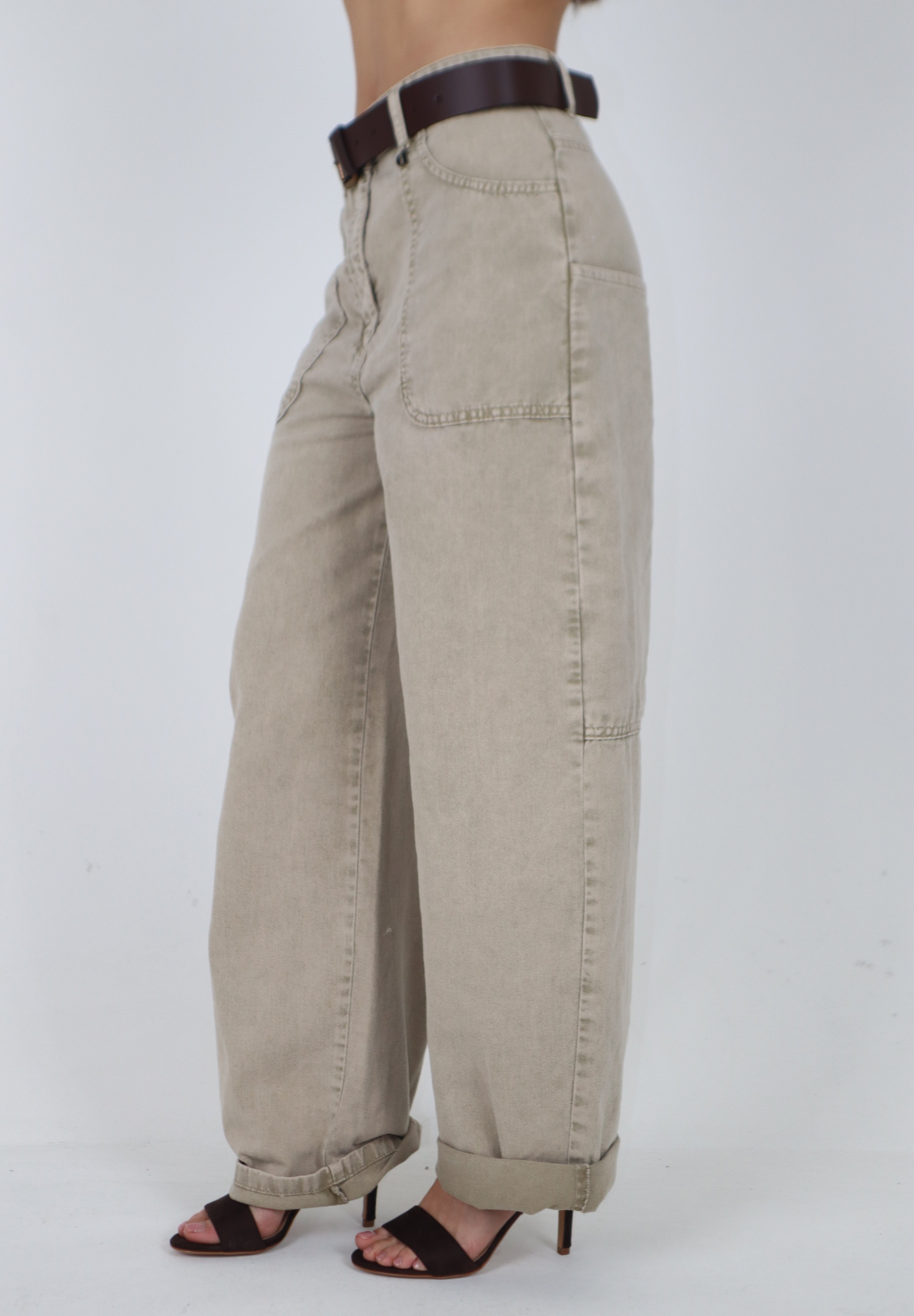 JEANS KIMBERLY BEIGE