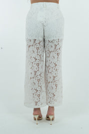 PANTALONE BUNNY BIANCO