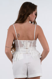 TOP BUSTINO BIANCO