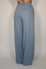 PANTALONE IN FELPA AZZURRO