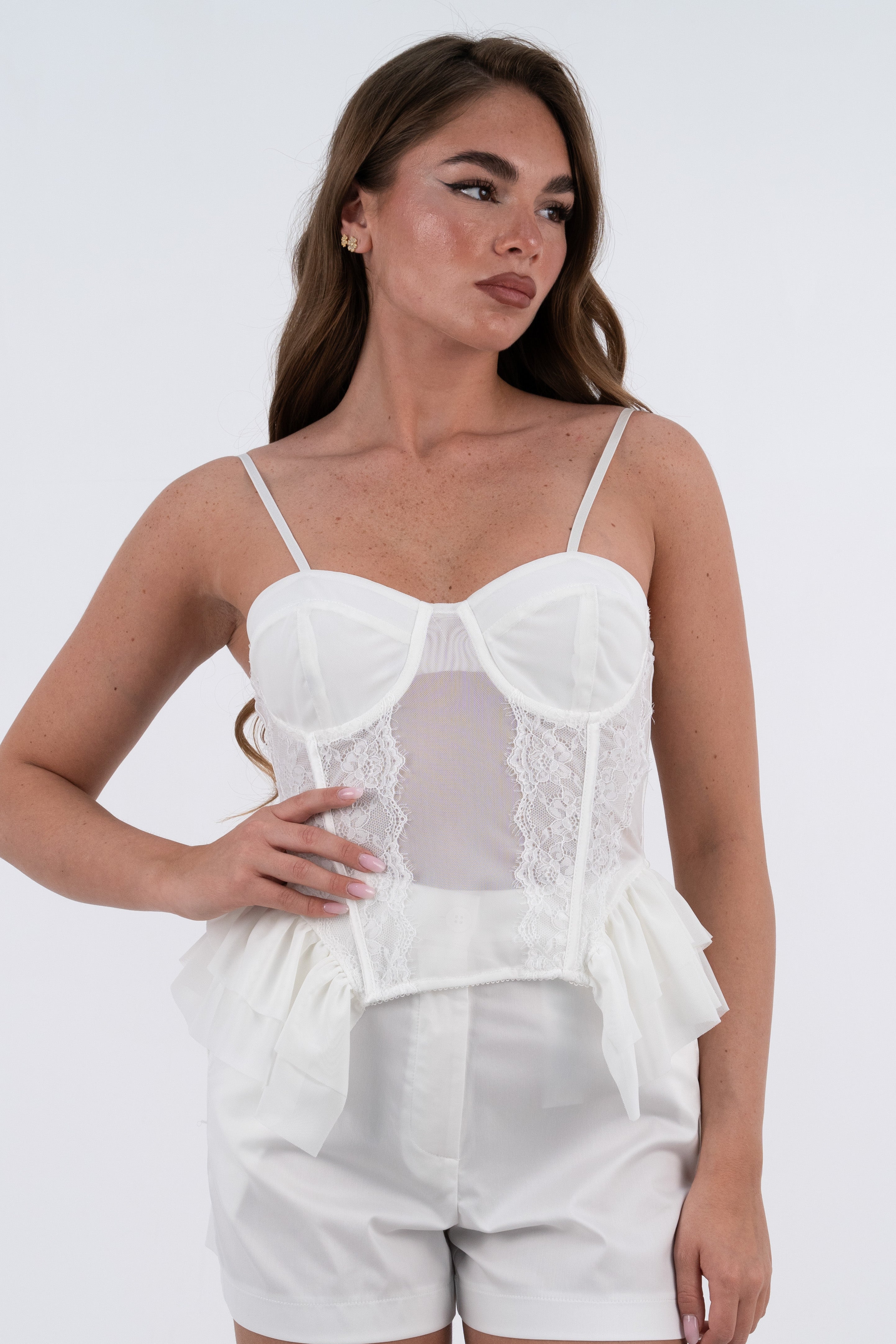 TOP BUSTINO BIANCO